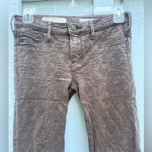 Anthropologie x Pilcro Serif Textured Jeans